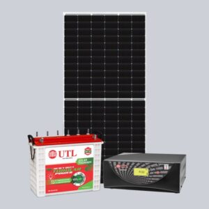 Heliac 1500VA-12V Inverter with UIT 1536 Inverter Battery and 340W Solar Panel (Suitable Inverter for small offices, homes, and small shops)